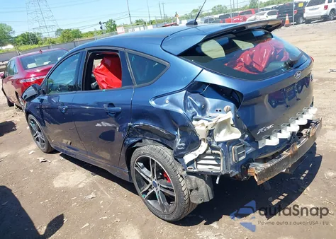 2018 Ford Focus St из США, поврежденный, VIN 1FADP3L96JL228759